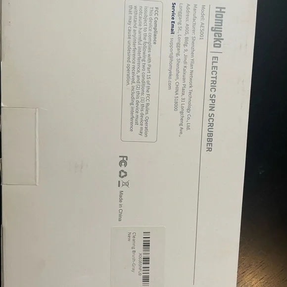 Electric Spin Scrubber in Gray - Picture 8 of 8